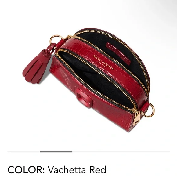 Marc Jacob’s Shutter Snapshot Embossed Leather Camera Crossbody Bag - Picture 4 of 5